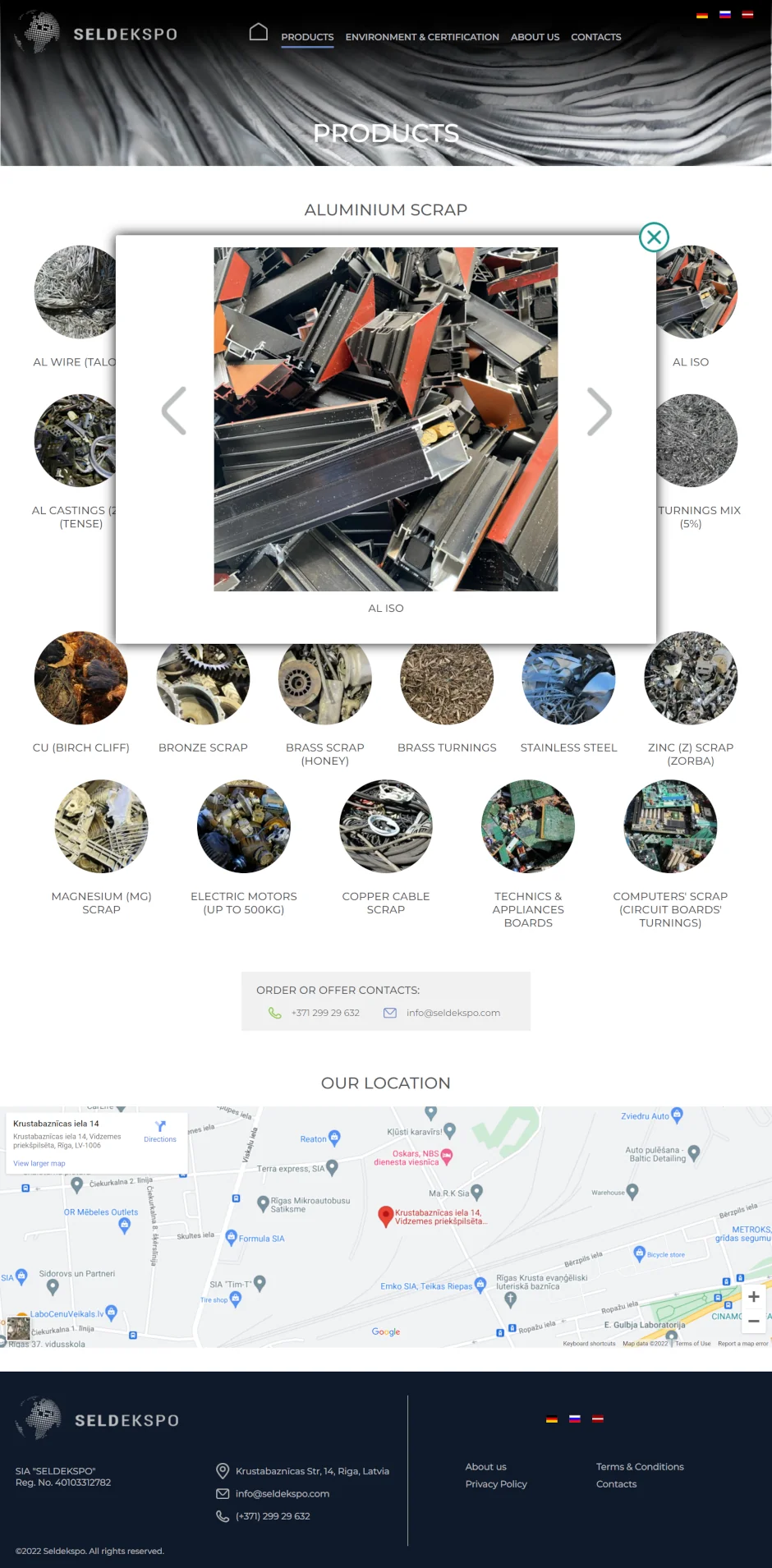 SELDEKSPO produkcija